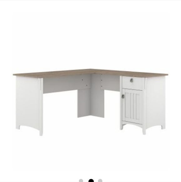 bush furniture Other L Shaped Desk White Poshmark